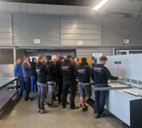 Investition in eine zusätzliche Schlagschere